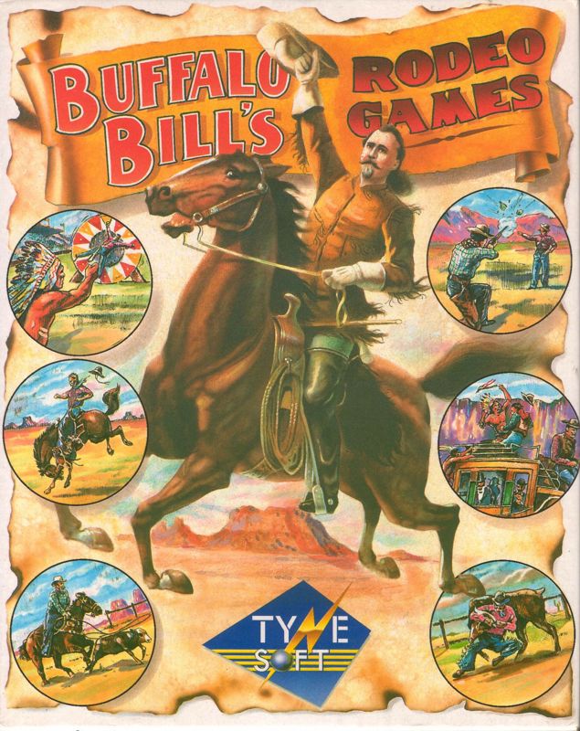 Wild West box art for Commodore 64